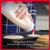 Whiskware Pancake Batter Mixer and Dispenser with BlenderBall Wire Whisk Pack of 1 White