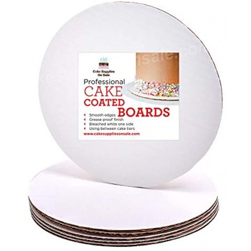 10 Round Coated Cakeboard 100 ct.