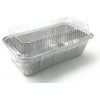 30-Pack Disposable Aluminum Oblong Foil Pans with Lids choice. Heavy Duty Recyclable Food Storage Tray Extra-Sturdy Containers for Baking Cooking Food Storage Takeaway. 8.5 x 4.5
