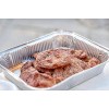 Aluminum Pans Half Size Disposable Pans with Aluminum Lids | For All Types of Prepping Food | 25 Sets
