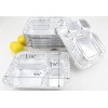Disposable Aluminum 4 Compartment T.V Dinner Trays with Board Lid by Handi-Foil #4145L 10
