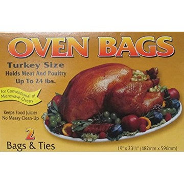 Durable Packaging Oven Bags with Display Pack of 160