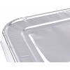 Foil Pans with Lids 9x13 Aluminum Pans with Covers by StockHomery – 20 Foil Pans and 20 Foil Lids – Half Size Deep Steam Table Pans Be it for Storage or Frying pan 20 count with lid