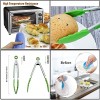 Hotel Pan,6pcs Stainless Steel Steam Table Pan and 1pc Scrub Sponge and barbecue clip,20x12x6in Deep Steam Table Pan