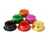 KitchenDance Colored Disposable Aluminum 2 Ounce Fluted Cups- Lid and Color Options- #A3 Black Without Lids 100