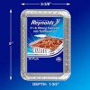 Reynolds to-Go Aluminum Pans with Lids 8x5.375x1.75 Inch 20 Count