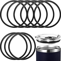 30 oz Replacement Rubber Lid Seals Compatible Seals Lid Gaskets for 14 or 30 Ounce Insulated Stainless Steel Tumblers Compatible with RTIC Atlin Beast 9 Black