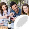 6 Pieces Stainless Steel Drink Covers Wine Glass Cover Keeps Debris Out Cup Covers Wine Glass Lid Mesh Ventilated Discs for Beverage Cover Outdoors Ventilation Reducing Splashing