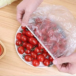 Elastic Bowl Covers Keeping Food Fresh Bags Food Covers,Plastic Sealing Elastic Stretch Bowl Lids Universal Kitchen Wrap Seal Caps 100pcs