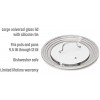 Goodful Stainless Steel & Glass Cookware Universal Lid