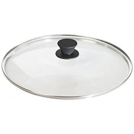 Lodge Tempered Glass Lid 12 Inch – Fits Lodge 12 Inch Cast Iron Skillets and 7 Quart Dutch Ovens