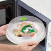 Microwave Splatter Cover Microwave Cover for Food Large Microwave Plate Cover Guard Lid with Steam Vents Keeps Microwave Oven Clean 11.5 Inch BPA Free & Dishwasher Safe