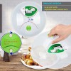 Microwave Splatter Cover Microwave Cover for Food Large Microwave Plate Cover Guard Lid with Steam Vents Keeps Microwave Oven Clean 11.5 Inch BPA Free & Dishwasher Safe