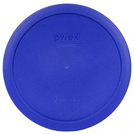 Pyrex 7402-PC Cadet Blue Round Storage Replacement Lid Cover fits 6 & 7 Cup