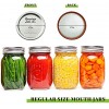 Remeden 100-Count Regular Mouth Canning Lids for Ball Kerr Glass Jars Split-Type Metal Lids for Canning Food Grade Material Airtight Seal
