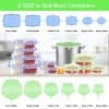 Silicone Stretch Lids ONEGOL 12 Pack of Various Sizes BPA-free Silicone Lids Reusable Container Lids Food Covers Flexible to Fit All Shape of Containers Durable Microwave and Dishwasher Safe