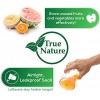 True Nature Silicone Stretch Food Covers 12-Pk 100% Platinum-Cured Food Grade Silicon BPA-Free Flexible Reusable Durable & Expandable Sustainable Bowl Lids Microwave Oven & Dishwasher Safe