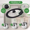 Universal Silicone Lid For Pots Pans And Skillets