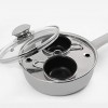 ExcelSteel Egg Poacher 2 Cup Stainless,530,5