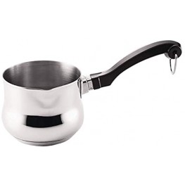 Farberware Classic Series Stainless Steel Butter Warmer Small Saucepan Dishwasher Safe 0.625 Quart Silver