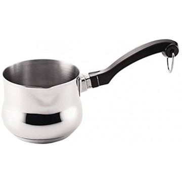 Farberware Classic Series Stainless Steel Butter Warmer Small Saucepan Dishwasher Safe 0.625 Quart Silver