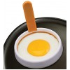 Joie 3.5 Non-Stick Silicone Compact Pancake Egg Ring with Folding Handle Random Color