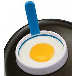 Joie 3.5" Non-Stick Silicone Compact Pancake Egg Ring with Folding Handle Random Color