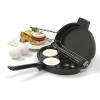Norpro Nonstick Omelet Pan with Egg Poacher One Size As Shown