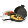 Norpro Nonstick Omelet Pan with Egg Poacher One Size As Shown