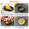 Stainless Steel Egg Rings Round Breakfast Household Mold Tool Cooking Non Stick Circle Shaper Egg Rings For Frying Meat Pie Sandwiches Egg Maker Molds Set 2 Pack